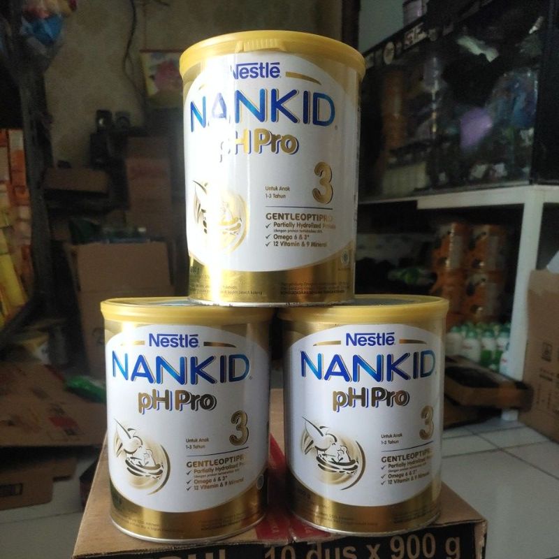 Nestlé NAN KID pH Pro 1 Dan 3 GentleOptipro 400Gr dan 800Gr Susu Pertumbuhan 1-3 Tahun EXP 2024