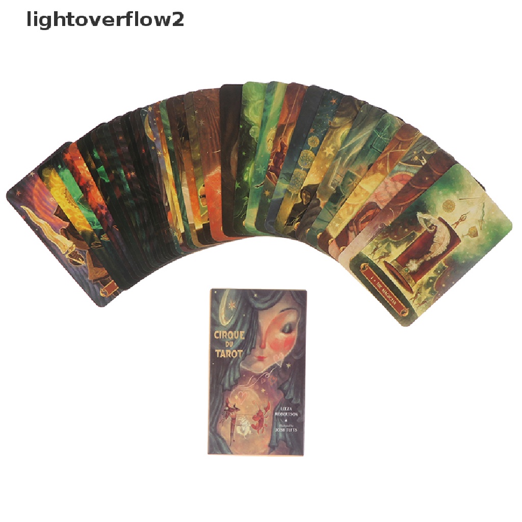 (lightoverflow2) Mainan Board Game Kartu Tarot Ramalan Gemuk Untuk Keluarga