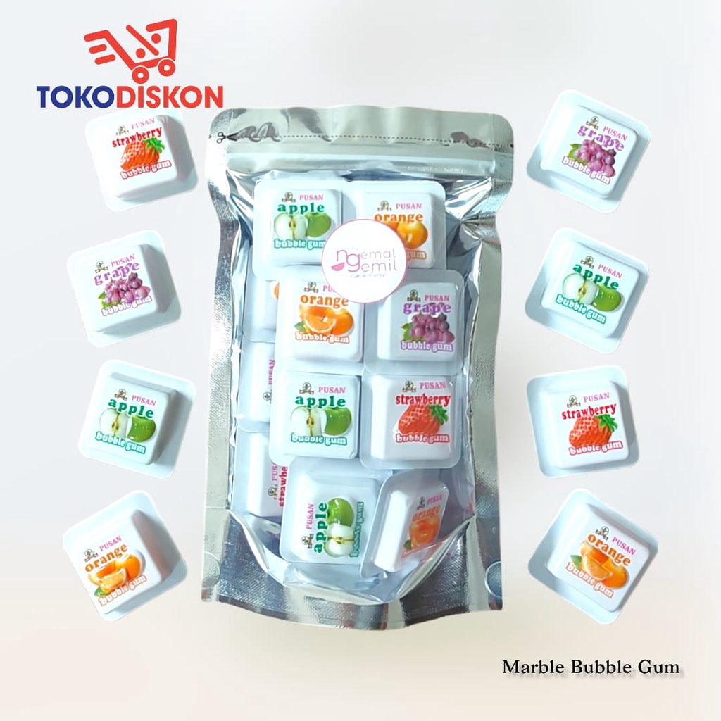 

Bubble Gum Permen Karet Aneka Rasa Buah Kualitas Premium