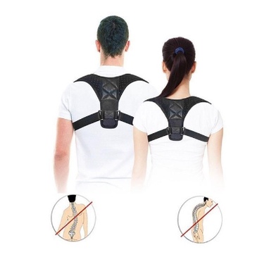 Penyangga Punggung Shoulder Back Support Belt Posture Corrector Korset Penegak Terapi Backbone