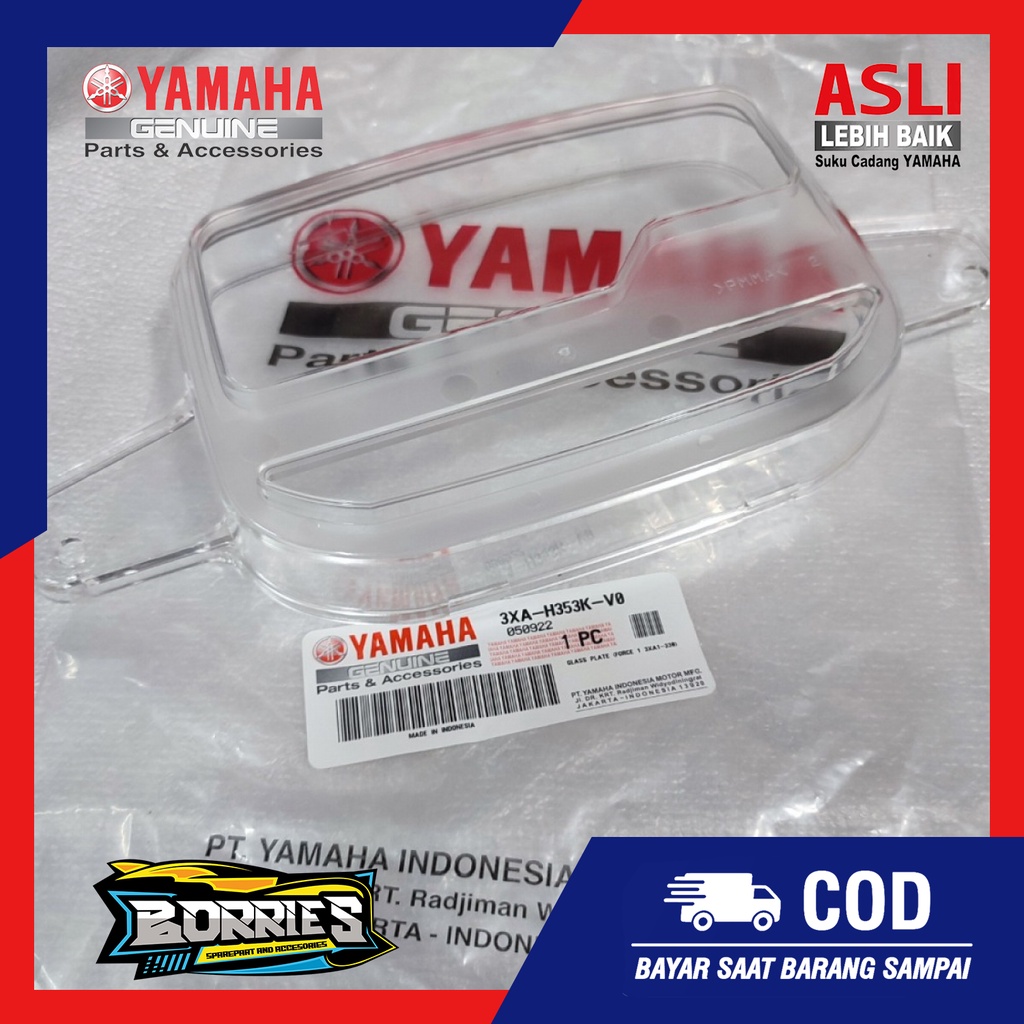 MIKA KACA COVER SPIDO SPEEDO METER FIZ R VEGA R CRYPTON F1Z ORI ASLI YAMAHA YGP 3XA-H353K-V0