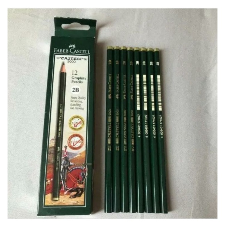

pensil 2B faber castell lolos ujian komputer