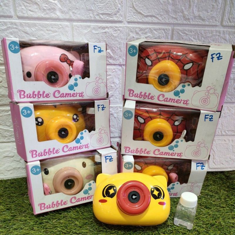 Mainan Anak Camera Bubble Balon Sabun