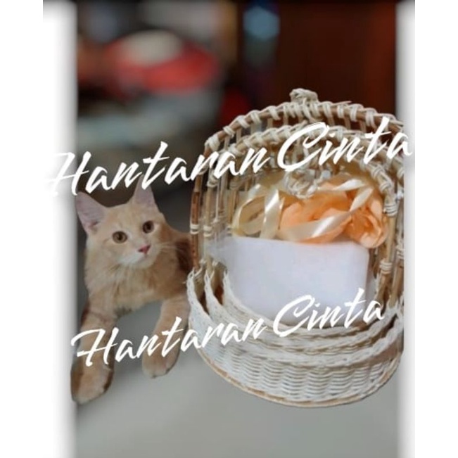 keranjang rotan hantaran seserahan ecer