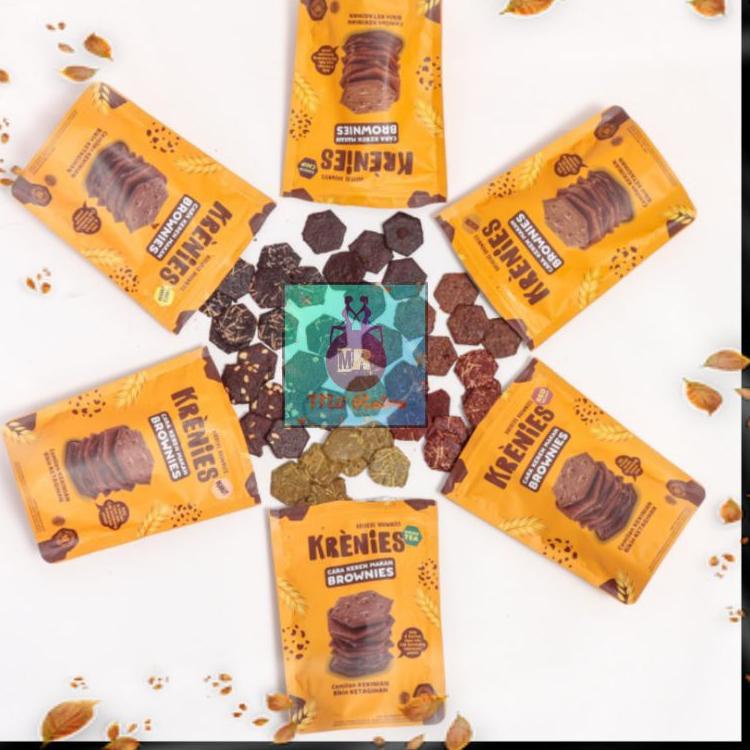 

trxP5b5A--KRENIES Krekers Brownies 60gr / Brownies Kering / Snack Viral Kekinian