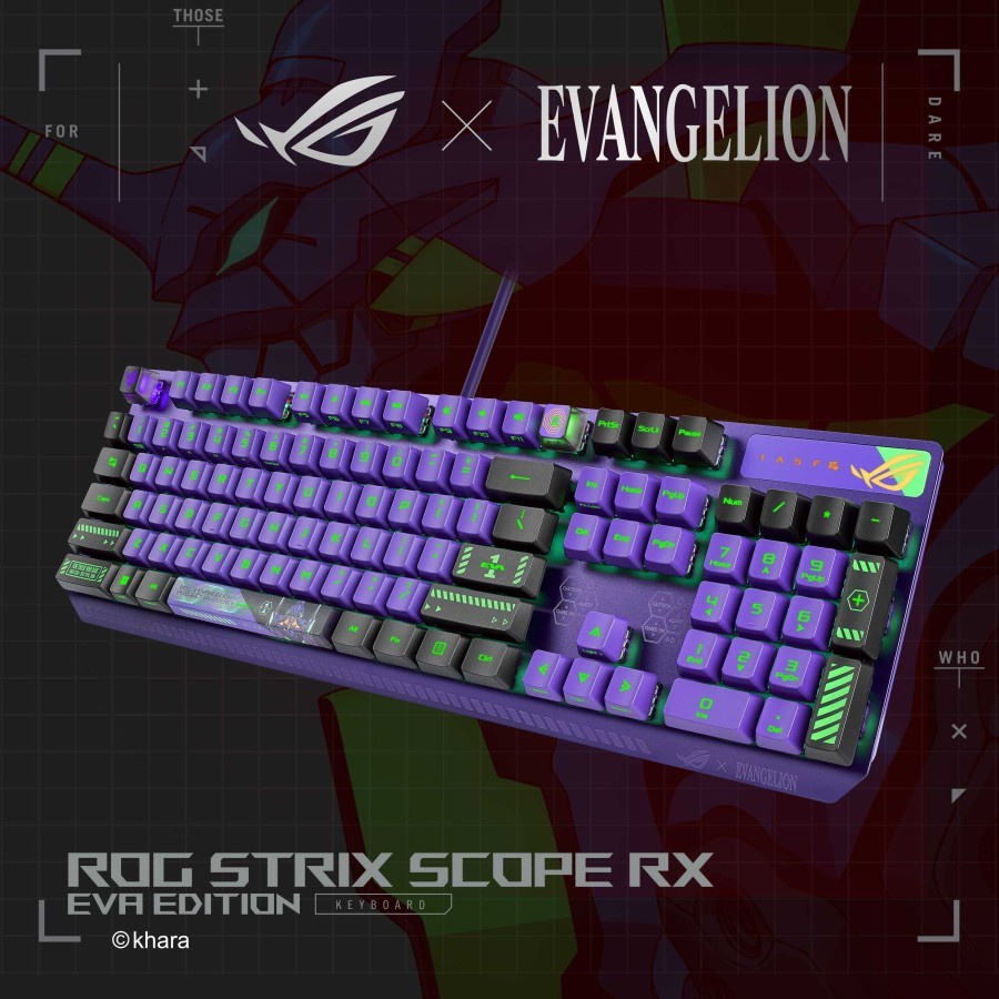 Asus ROG x Evangelion Gaming Gear Set Bundle