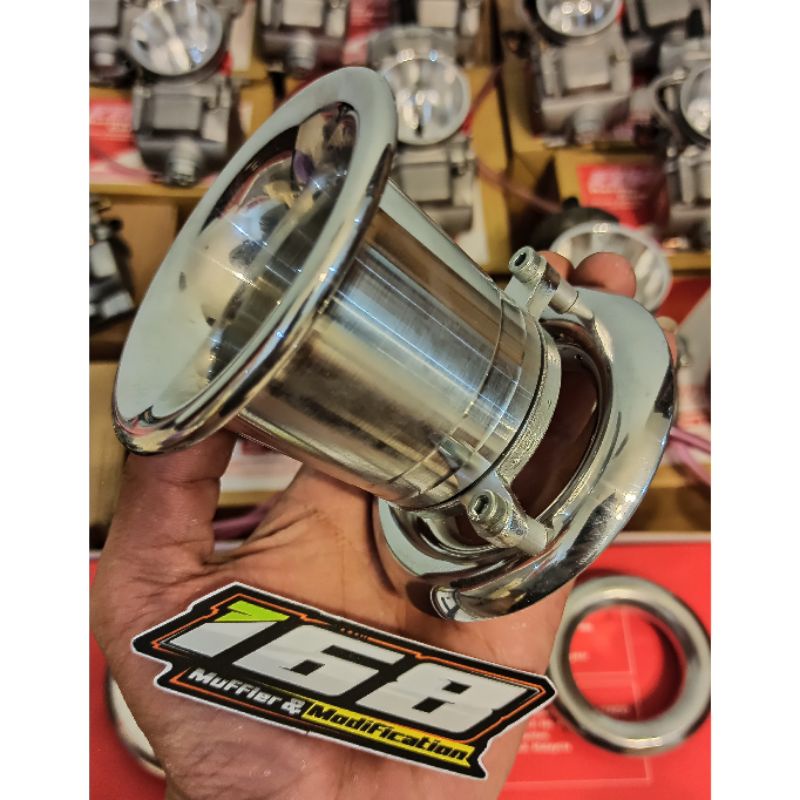 Velocity donat corong karbu model tingkat 2 step stage vpro PE PWK 28 30 32 33 35