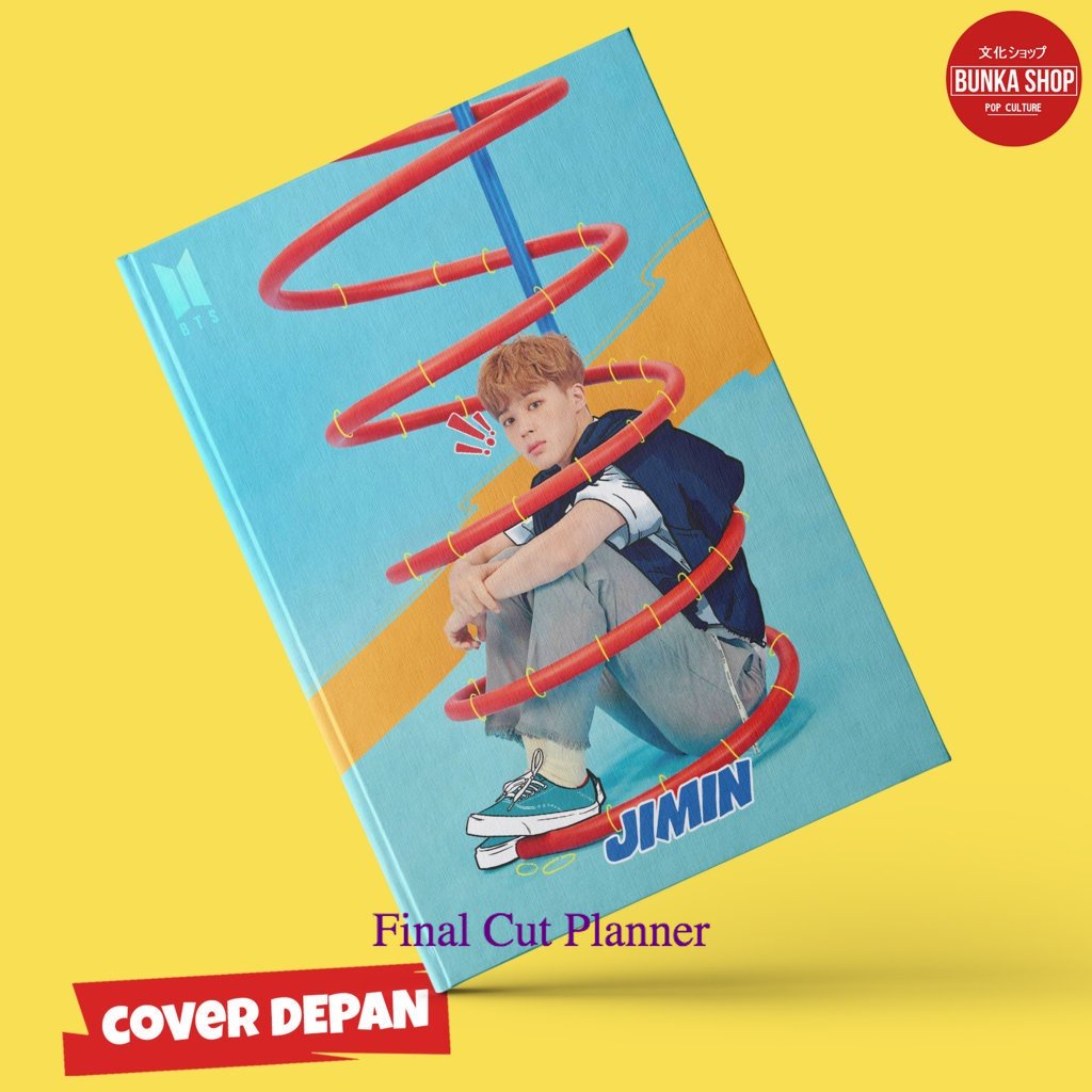 

Notebook KPOP BTS Art Jimin Hardcover A5 Buku Tulis Catatan Notes Agenda Planner Jurnal .