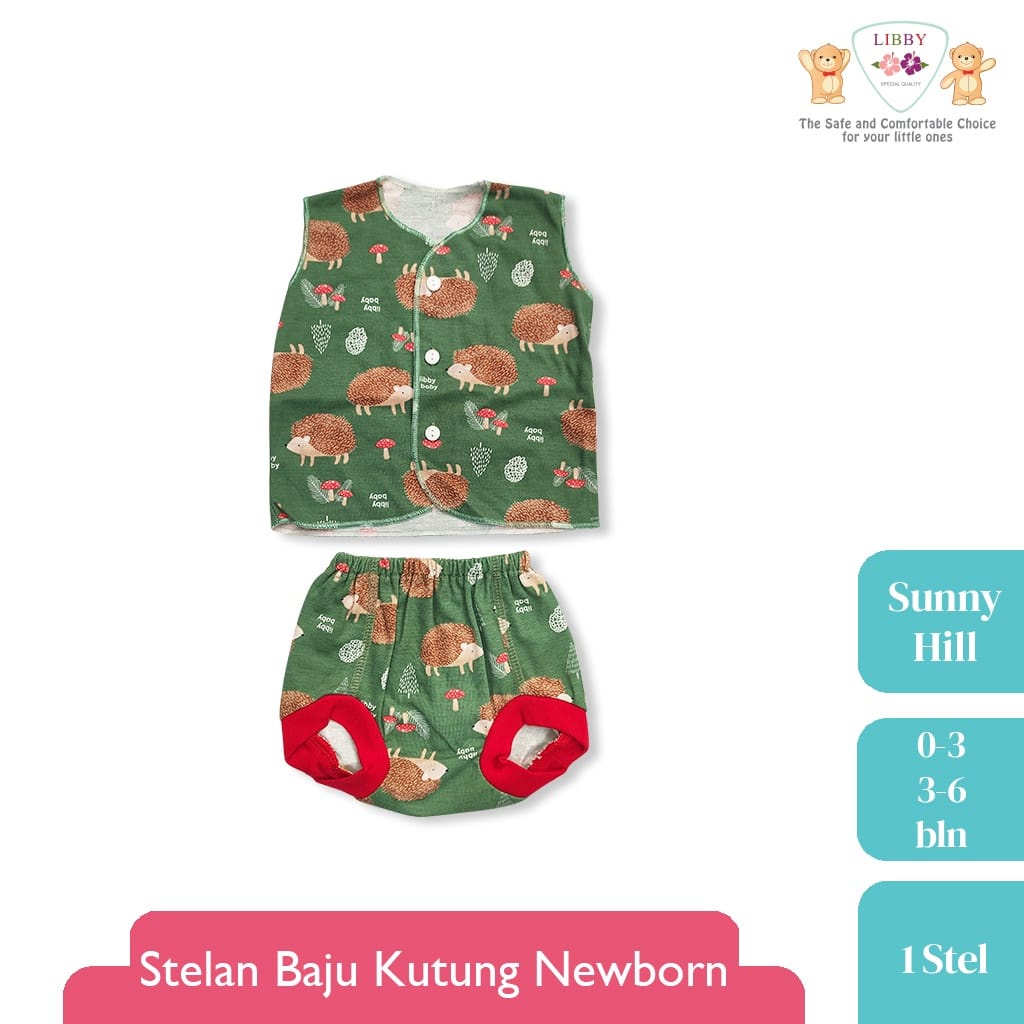 Libby Setelan Baju Kutung Celana Pop - Sunny Hill Series (3 Pcs)