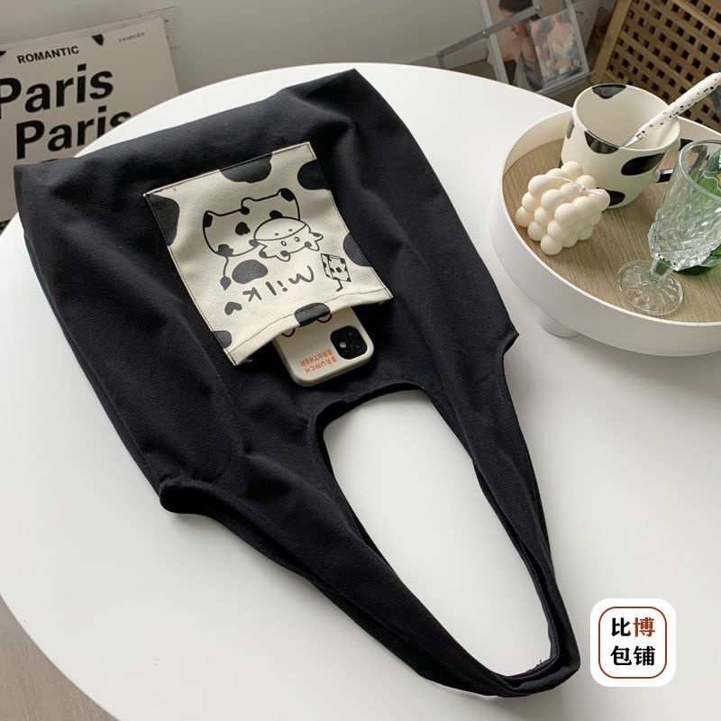 ♂✽✘Tas Sera Wanita 2021 Baru Tas Kanvas Siswa Wanita Versi Korea Tas Bahu Kapasitas Besar Tas Sekolah All-Match Tote Bag