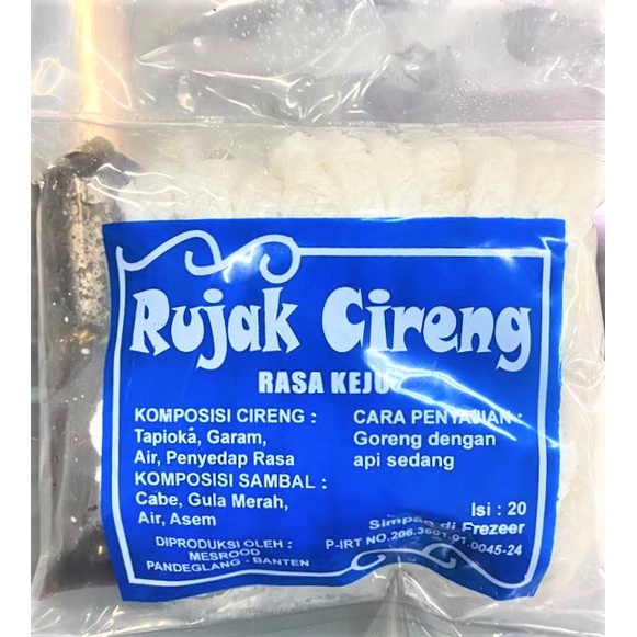 

Cireng Rujak Keju 200gr (20 Pcs)