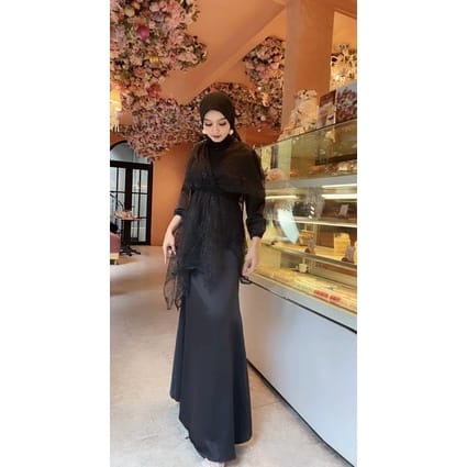 Salwa Dress BAHAN SILK PREMIUM M-XXL  / BAJU DEWASA MURAH TERBARU 2022 / Gamis Kondangan / DRESS KONDANGAN / DRESS PESTA / DRESS TERBARU 2022 / DRESS BROKAT