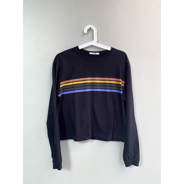 pull&bear crop t-shirt / kaos