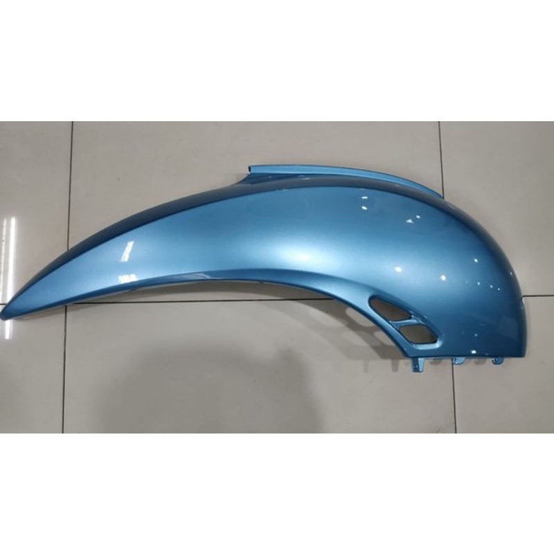 COVER BODY SAMPING KANAN HONDA SCOOPY KARBU BIRU ORI AHM