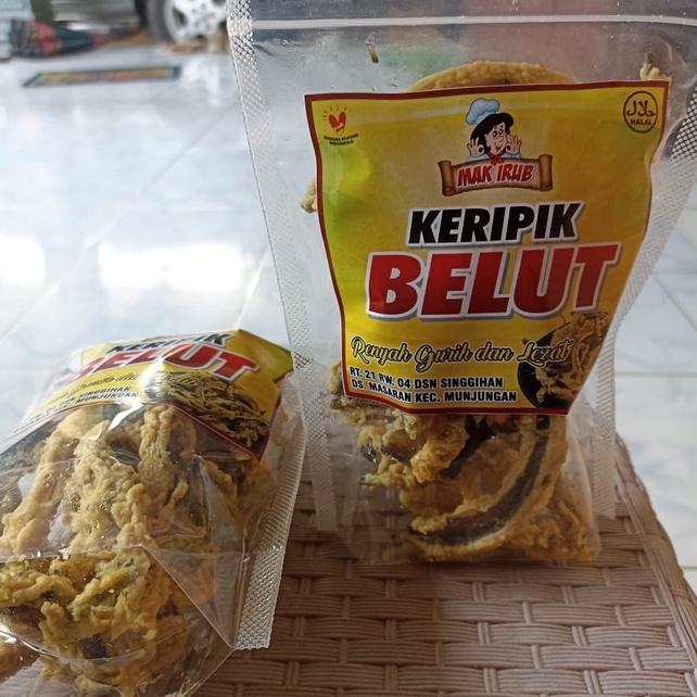 

keripik belut / kripik belut / kripik belut siap makan /keripik belut renyah dan gurih