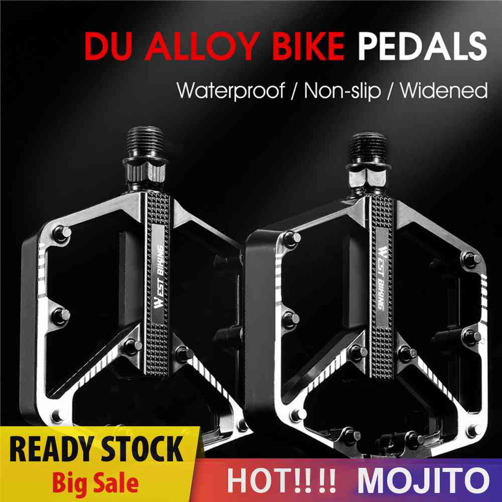 West BIKING Pedal Sepeda MTB Anti Slip Bahan Aluminum Alloy