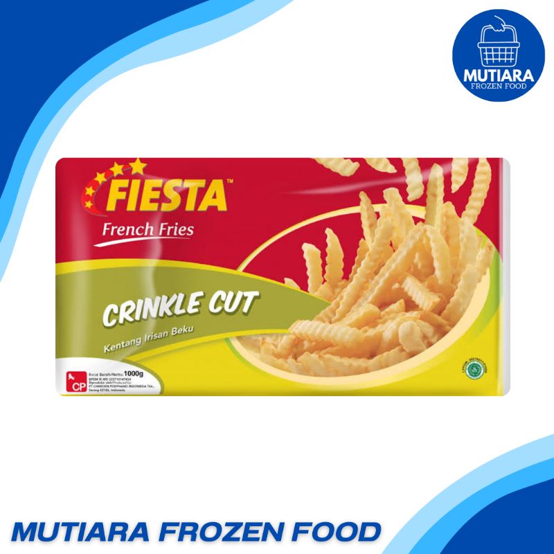 

FIESTA KENTANG CRINKLE CUT 500gr