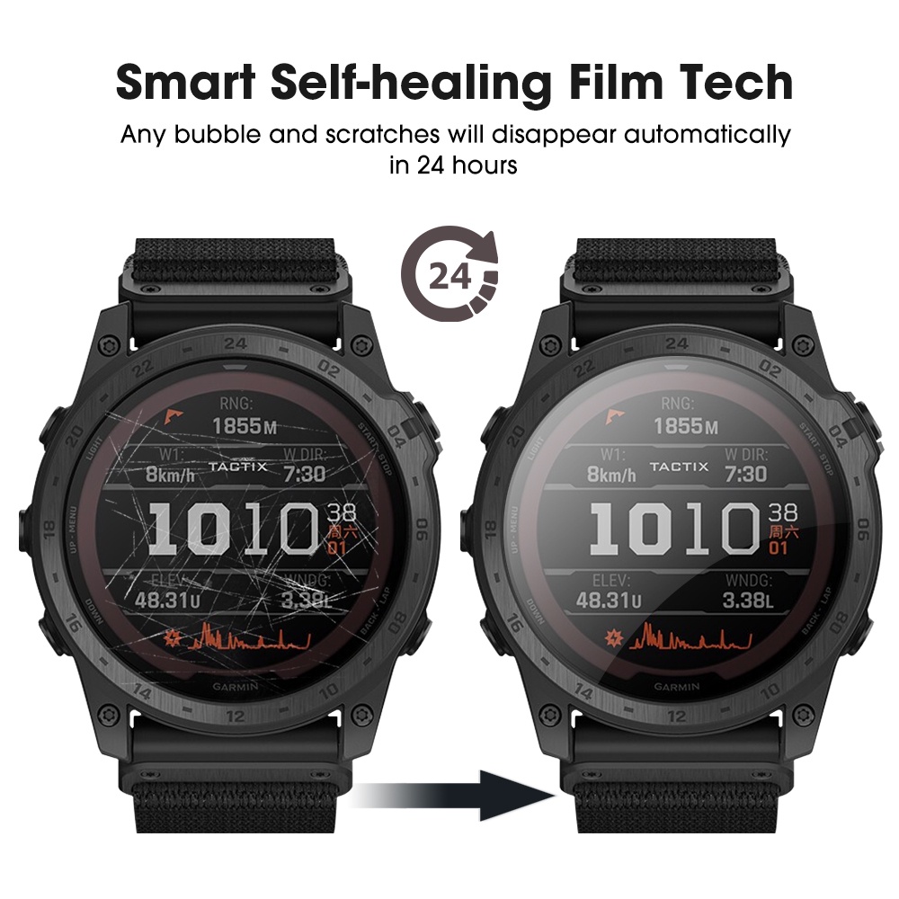 Film Hydrogel Pelindung Layar Smartwatch Garmin Tactix 7 Pro / Smart Watch