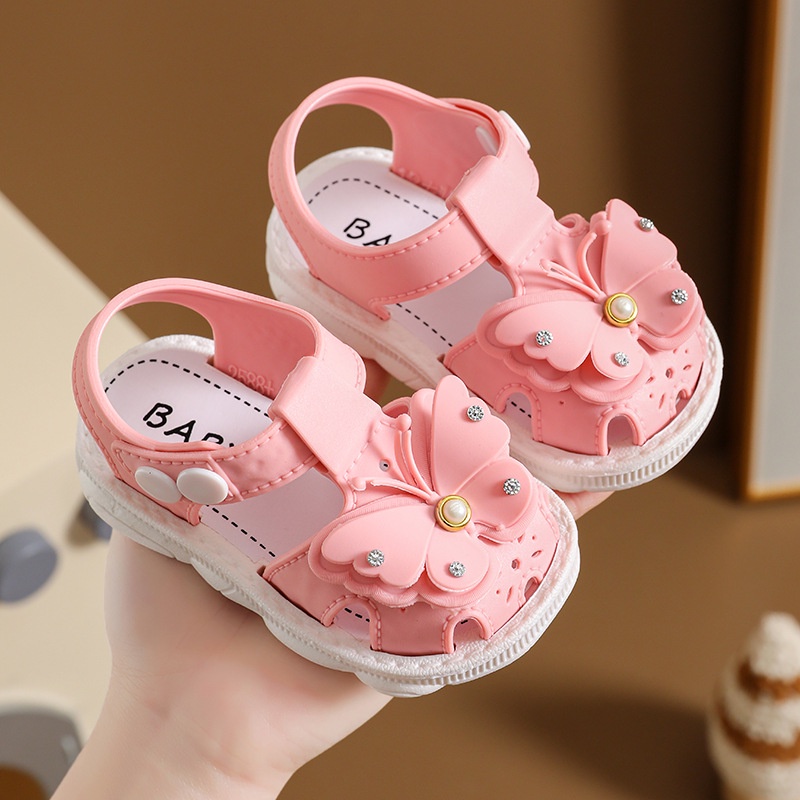 HappyOliver BUTIE ROSE 2588+5 Sandal Anak Perempuan Bahan Karet Model Lucu 1-4 Tahun Import