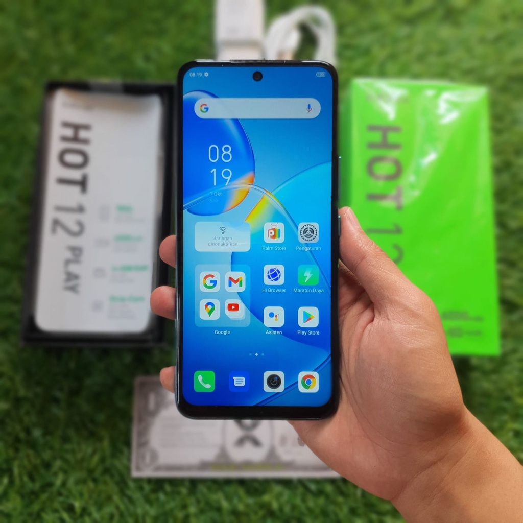 INFINIX HOT 12 PLAY SECOND 4/64 & 4/128 GB HP SECOND HANDPHONE SECOND HP SEKEN HP BEKAS HP MURAH