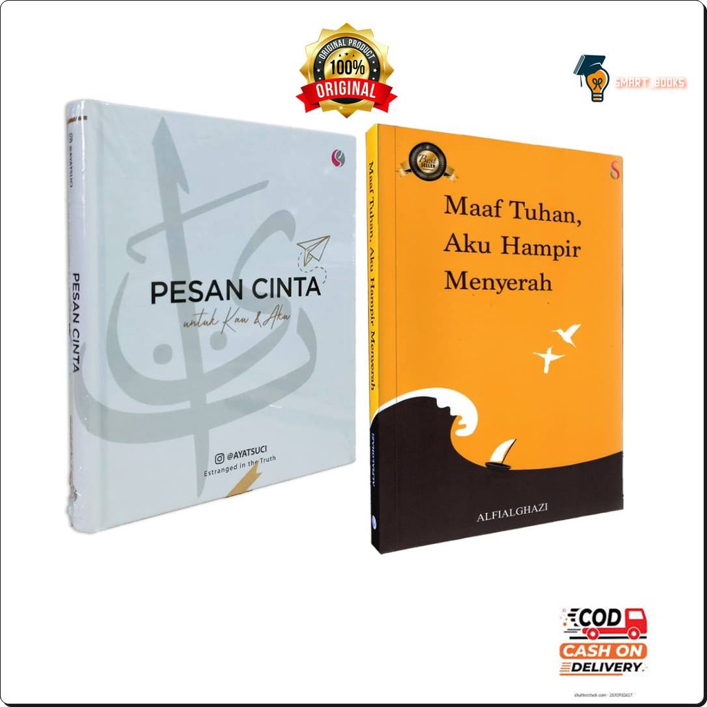 PAKET BUKU MOTIVASI ISLAM - BUKU MOTIVASI - BUKU ISLAMI - BUKU ALFI ALGHAZI  : PESAN CINTA UNTUK KAU
