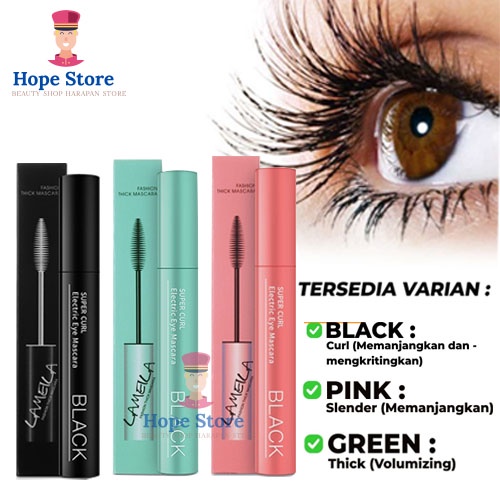 HOPE STORE - [ COD ] New Import Original lameila Electric Eye Mascara 3D Waterproof Anti Air &amp; Tahan lama