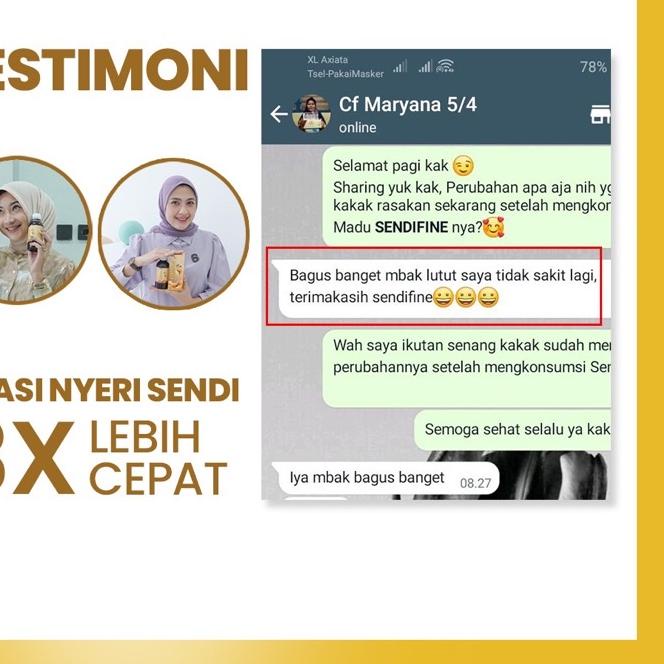 

Telah Hadir Sendifine Suplemen Sakit dan Nyeri Sendi - Garansi 100% Original - Solusi Sakit Nyeri Sendi - Mengatasi Sakit Sendi RT4!