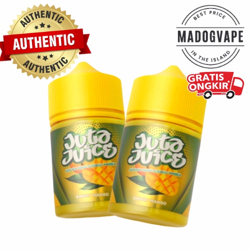 Liquid Juta Juice Mango 60ml | Juta Mango | Juta Mangga 60ml | Juta Freebase Mango