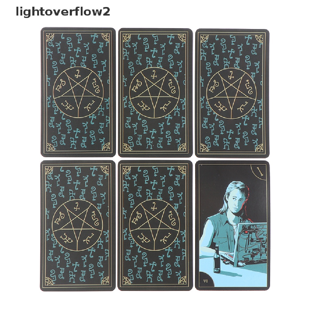 (lightoverflow2) Kartu Tarot Supernatural Untuk Ramalan Pesta / Hadiah