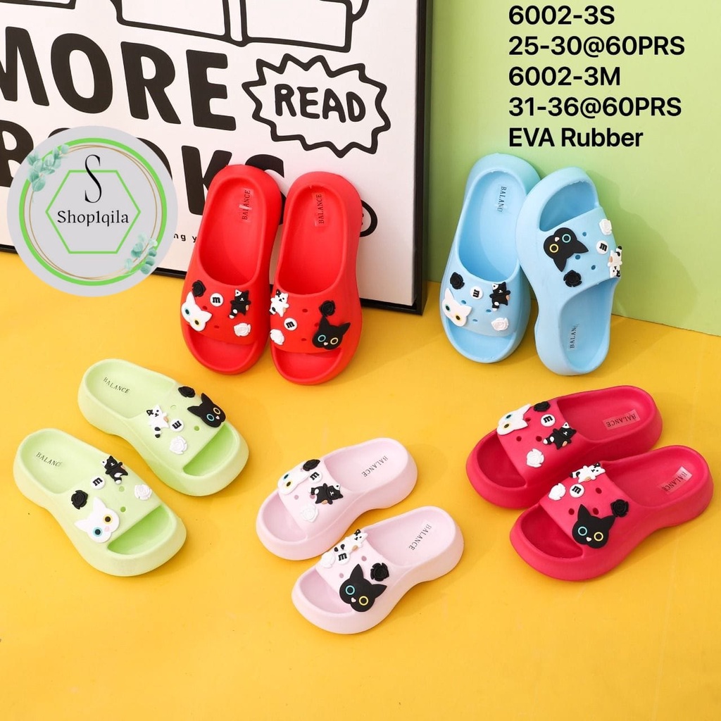 sandal selop wanita fuji eva rubber tanggung 6002-3M DUA VARIASI // sandal anak perempuan tanggung