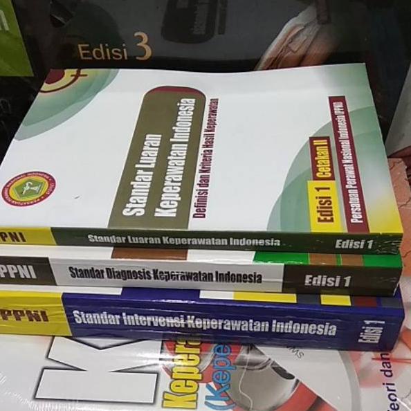 CHL.18Oc22ˢ ‣ Paket 3 buku SIKI,SDKI,SLKI, standar luaran keperawatan Indonesia,siki,sdki,slki, SLKI