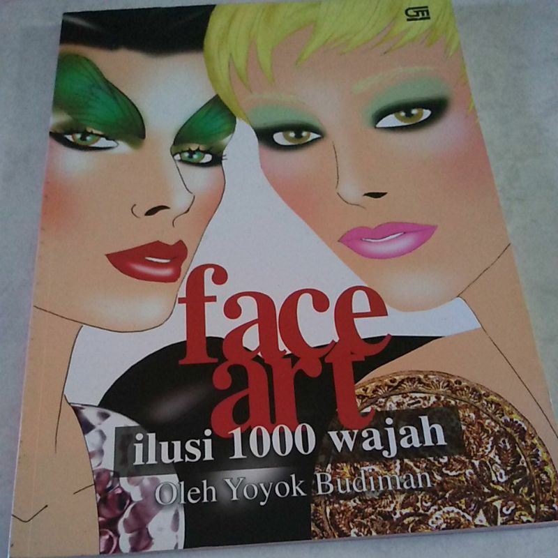 buku ilusi 1000 wajah,face art