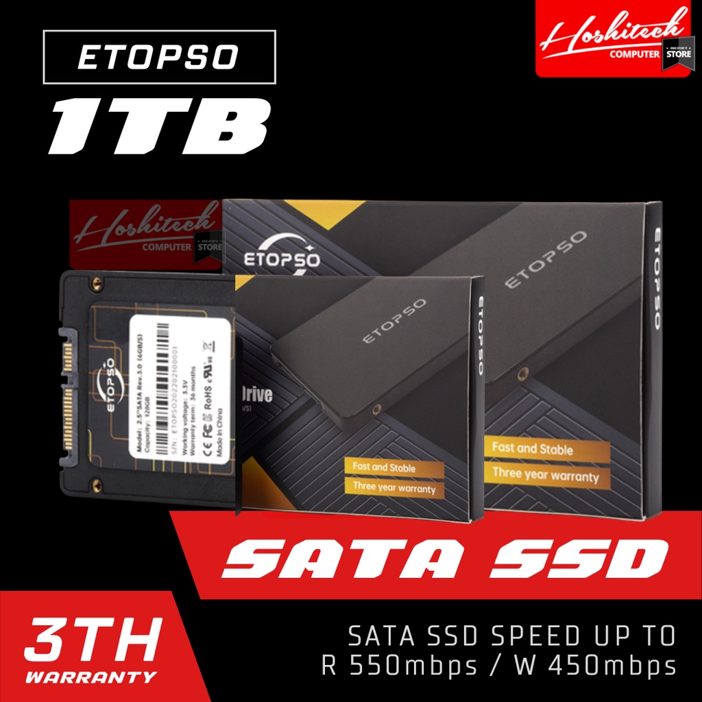 SSD 1TB ETOPSO SATA 2.5&quot; GARANSI 3TH