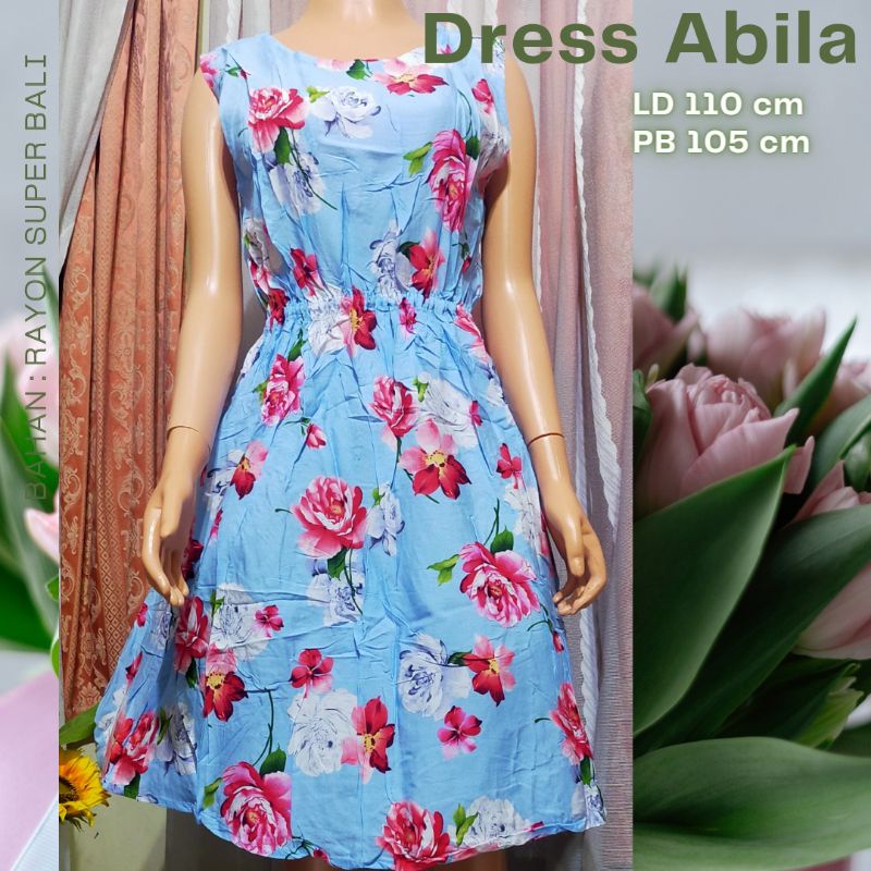 Dress Abila //Dress Bali //Daster Abila