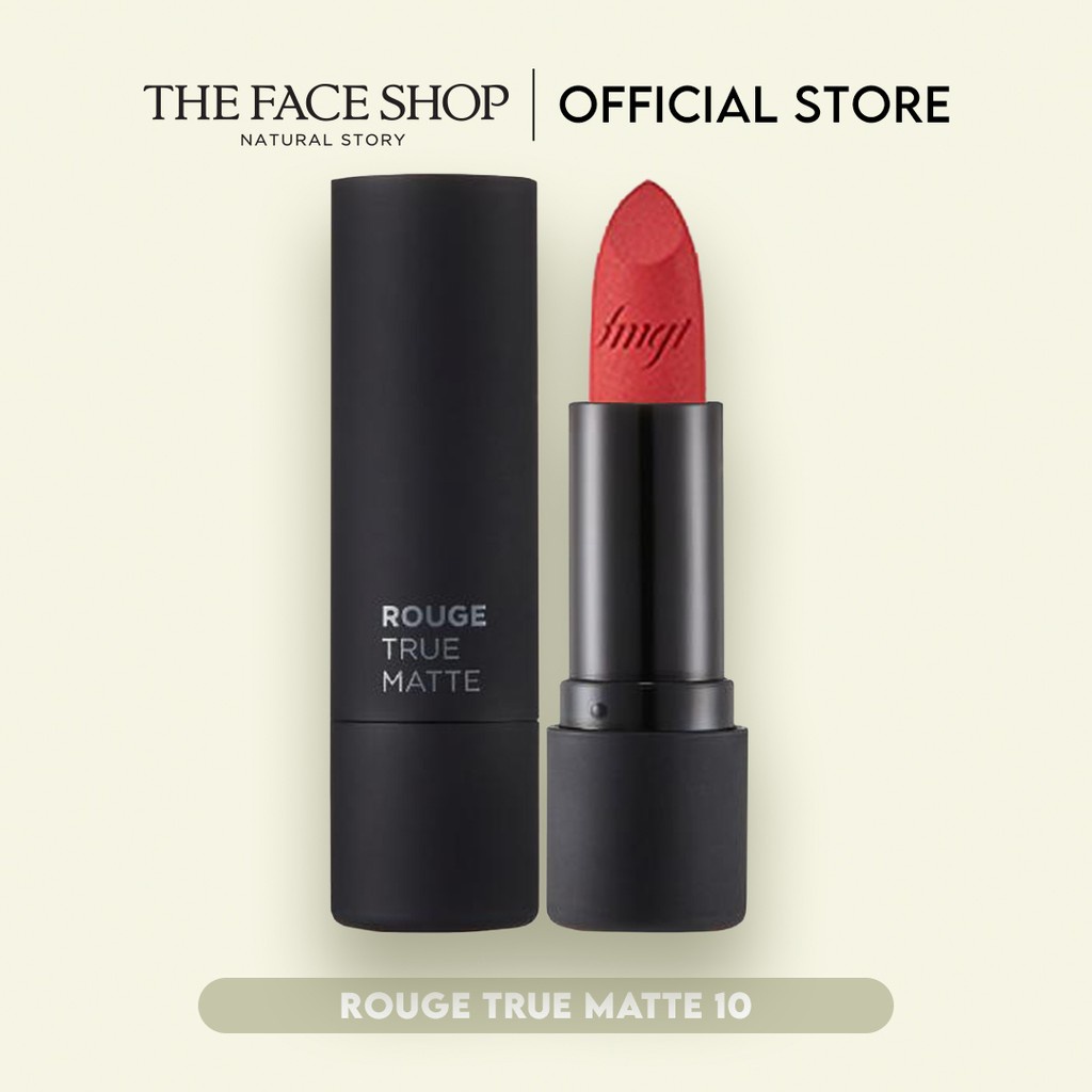 The Face Shop Rouge Satin Moisture and True Matte Lipstick