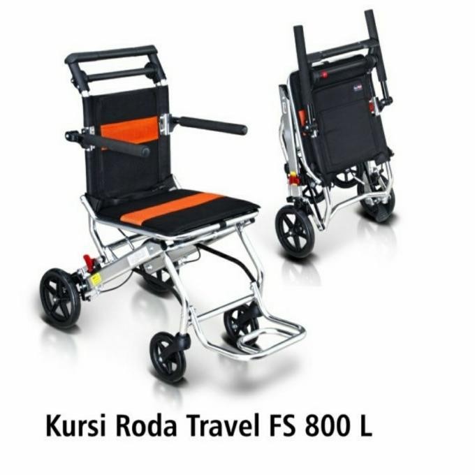 Onemed | Kursi Roda Travel FS800L | Kursi Roda Onemed Kursi Roda Travelling Alumunium Ringan
