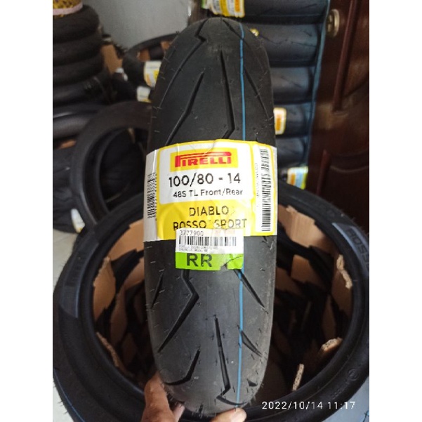 Pirelli diablo rosso sport 100/80-14