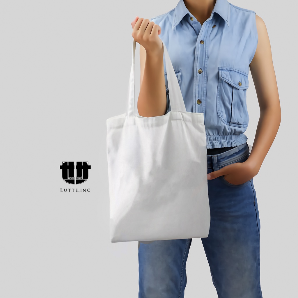 Tote bag Kanvas Premium Kualitas Grade A Polos