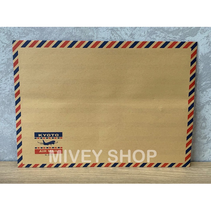

Kusus Hari Ini Amplop Coklat 310 Airmail Tali Isi 10 Pcs Bagus