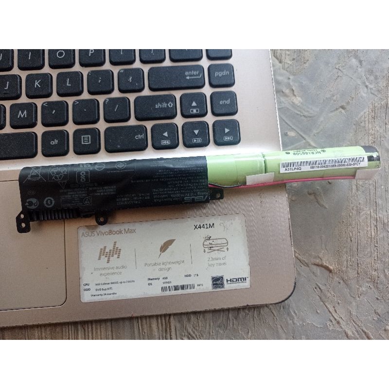 baterai original Asus x441