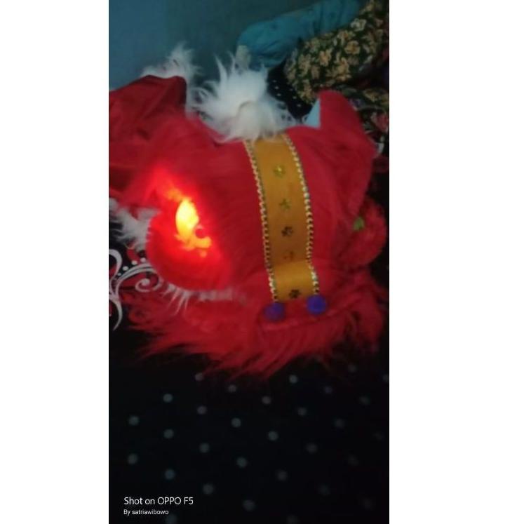 L8C3 Barongsai anak nyala / Barongsai anak / Mainan barongsai anak / Barongsai mainan anak / Liong L