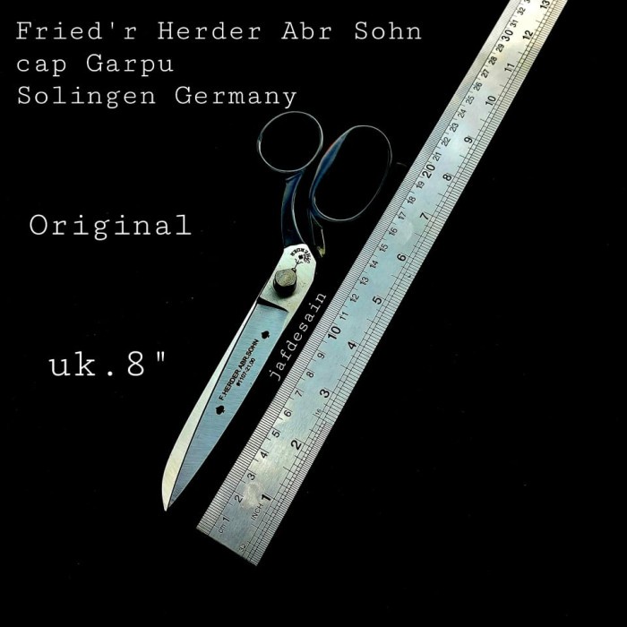 

Trendi Gunting Solingen Cap Garpu 8" Original Made In Solingen Germany Terlaris