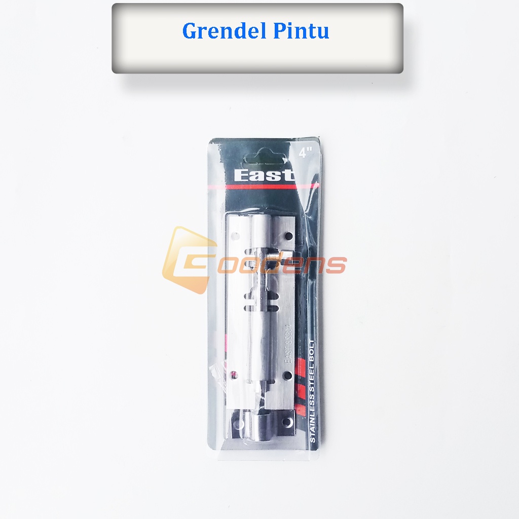 Grendel Pintu 4 Inch Slot Kunci Pintu Jendela Stainless Steel