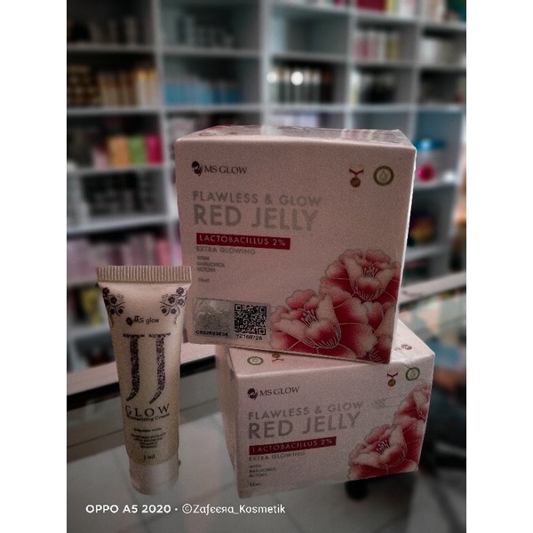 RED JELLY MS GLOW FREE JJ GLOW MINI