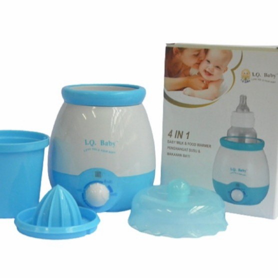 IQ Baby 4 in 1 Baby Bottle &amp; Food Warmer with Juicer Pemanas Botol Susu Bayi