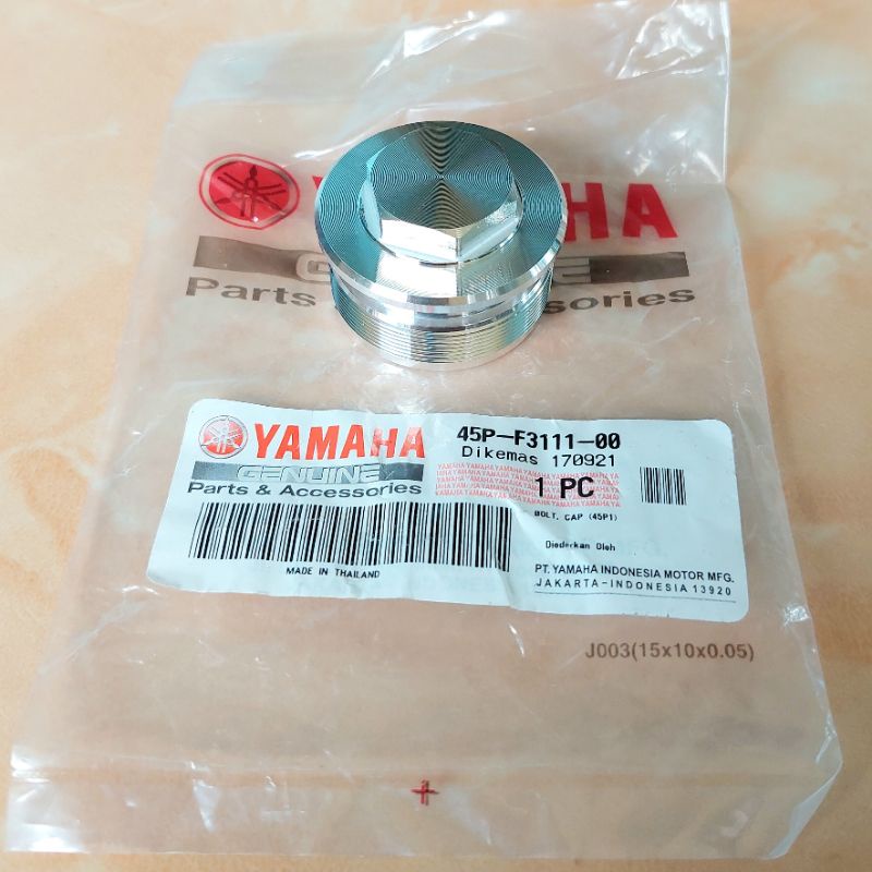 Baut tutup as shock depan yamaha byson original