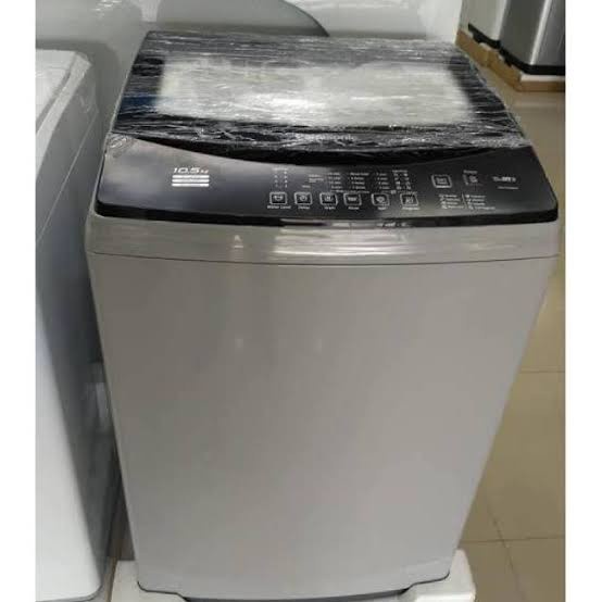 Mesin Cuci 1 Tabung PANASONIC NA F105MB1WS 10.5 KG Soft Close Door