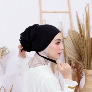 INNER TURKI KONDE BRUKAT NINJA TALI/ CIPUT TURKEY CEPOL KAOS BASIC/ DALEMAN HIJAB / INNER TURKI/INNER TURKI CEPOL