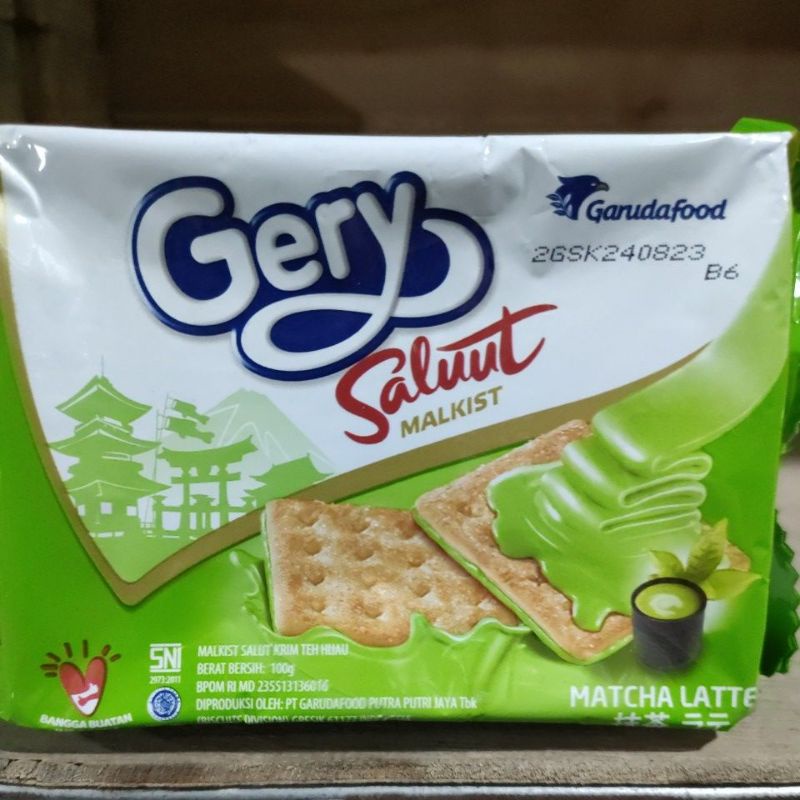 Gery Salut 100 Gr Coklat Kelapa/Salut Matcha/Salut Keju/Salut Coklat/Salut Kelapa