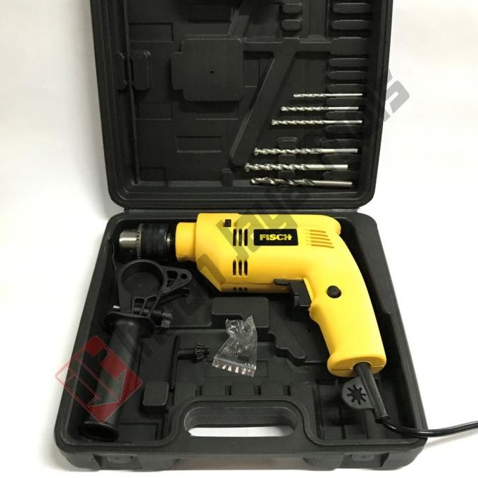 FISCH Bor Beton Set 13 mm KOPER - Tembok Besi 13mm Listrik Mata Bor